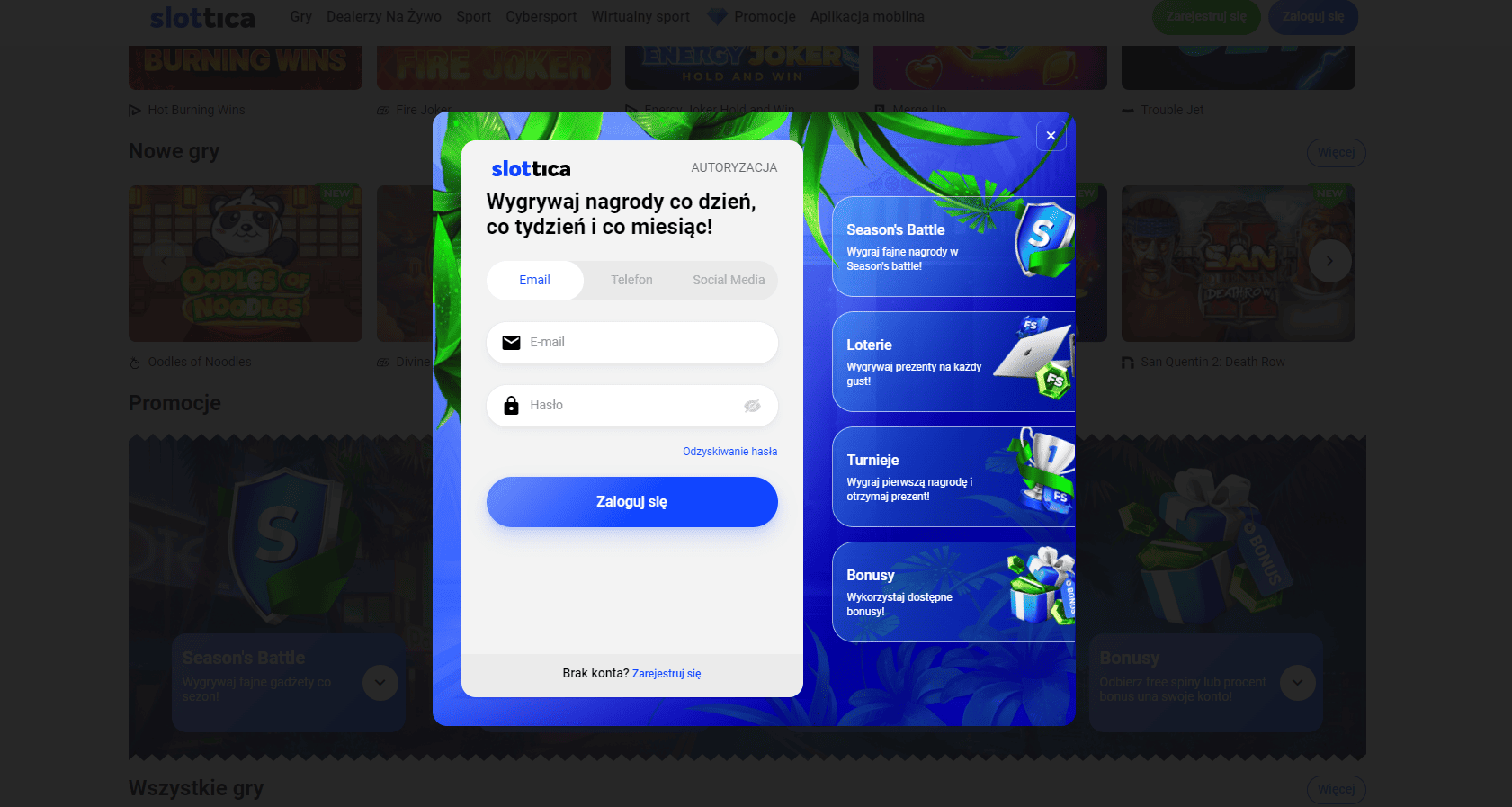 Slottica kasyno slottica login